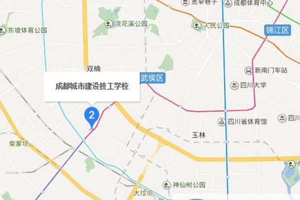 四川城市技師學(xué)院到校乘車路線