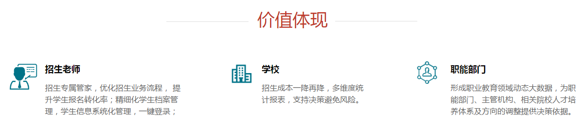 職業(yè)院校擴(kuò)招百萬之利器——?jiǎng)?chuàng)元招生管理系統(tǒng)