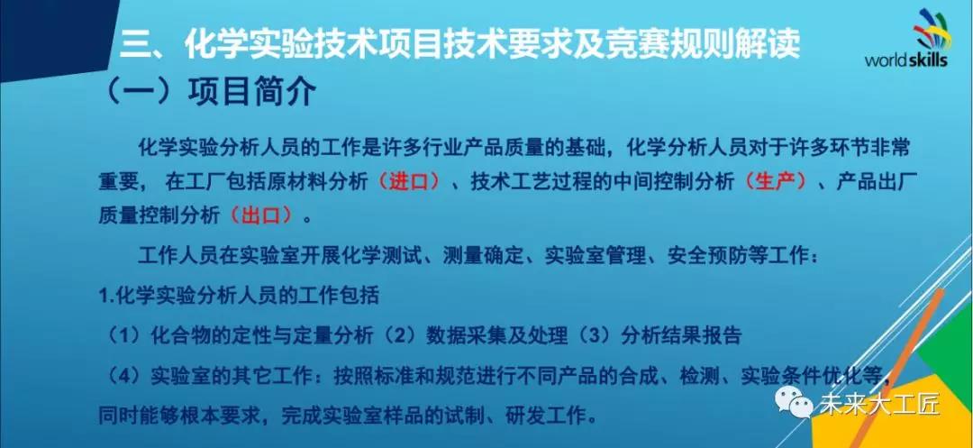 第45屆世賽化學實驗室技術省選拔賽在山東化工技師學院開賽！