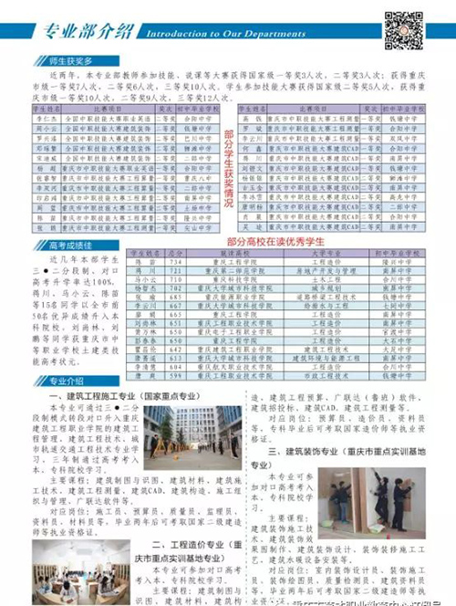 重慶育才職業(yè)教育中心建筑專業(yè)